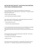 NUR 306 FINAL EXAM 2026&sol;2027 &vert; NUR 306 FINAL EXAM QUESTIONS&comma; STUDY GUIDE & COMPREHENSIVE REVIEW