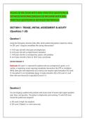 Relias ED RN Exam Review 2026 &vert; 150 Practice Questions & Detailed Rationales &vert; Triage&comma; Trauma&comma; Cardiac & Pharmacology