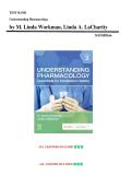 Test Bank for Understanding Pharmacology&colon; Essentials for Medication Safety&comma; 3rd Edition &ndash; Workman & LaCharity