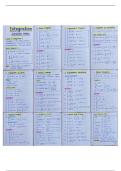 Integration &ndash; Complete Formula & Concept Notes &vert; 5 Solved Examples for Each Topic