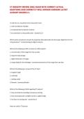 CT REGISTRY REVIEW &lpar;MIC&rpar; EXAM WITH CORRECT ACTUAL QUESTIONS AND CORRECTLY WELL DEFINED ANSWERS LATEST ALREADY GRADED A&plus;&NewLine;