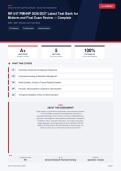 NR 547 PMHNP Test Bank Midterm Final Exam 2026&sol;2027 &ndash; Questions and Answers &vert; 100&percnt; Verified &vert; Detailed Rationales &ndash; Pass Guaranteed &ndash; A&plus; Graded 