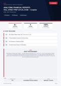 Analyzing Financial Reports Wall Street Prep Exam 2026&sol;2027 &ndash; Questions and Answers &vert; 100&percnt; Verified &vert; Detailed Rationales &ndash; Pass Guaranteed &ndash; A&plus; Graded