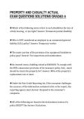 PROPERTY AND CASUALTY ACTUAL&NewLine;PAPER SOLUTIONS GRADED A