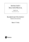 Instructor's Solution Manual for Elementary Statistics 13th Edition by Mario Triola&comma; Chapter 1-14 &vert; All Chapters 