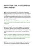 AHIP 2027 FINAL EXAM FULLY SOLVED EXAM&NewLine;PAPER GRADED A&plus;