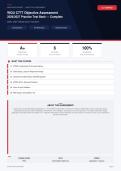 WGU C777 Objective Assessment Web Development 2026&sol;2027 &ndash; Questions and Answers &vert; 100&percnt; Verified &vert; Detailed Rationales &ndash; Pass Guaranteed &ndash; A&plus; Graded 