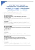 CLTM TEST BANK 2026&sol;2027 &vert; CERTIFICATION &vert; 250 VERIFIED Q&A &vert; DETAILED RATIONALES &vert; NGN-ALIGNED &vert; PASS GUARANTEED &ndash; A&plus; GRADED
