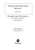 Solutions for Elementary Statistics&colon; Picturing the World&comma; 8th edition by Larson