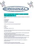 NHCO PHLEBOTOMY CORRECT EXAMS ANSWERS AND QUESTIONS SET A&period;pdf