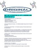 MGT 6201 ACCOUNTING ALL SET A ANSWERS AND QUESTIONS SET A&period;pdf