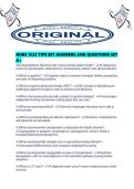 NURS 1522 TIPS SET ANSWERS AND QUESTIONS SET A&period;pdf