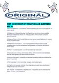 MBA 510 CORRECT SET ANSWERS AND QUESTIONS SET A&period;pdf