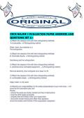 CDCR MAJOR 3 EVALUATION PAPER ANSWERS AND QUESTIONS SET A&period;pdf