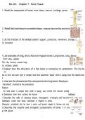 BIO 201 Chapter 7 Bone Tissue 2026 &vert; Biology Study Guide & Exam Review