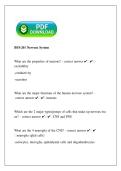 BIO 201 Nervous System 2026 &vert; Human Anatomy & Physiology Study Guide