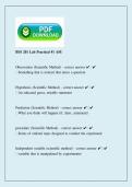 BIO 201 Lab Practical 1 ASU 2026 &vert; Biology Lab Practical Exam Review & Study Guide