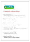 NR 326 Mental Health Nursing Defense Mechanisms 2026 &vert; Psychiatric Nursing Study Guide