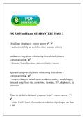 NR 326 Final Exam Review 2026 &vert; Mental Health Nursing Comprehensive Study Guide