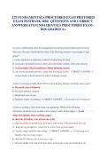 ATI Fundamentals Proctored Exam 2026&colon; Test Bank Questions & Correct Answers Graded A&plus;&NewLine;&NewLine;