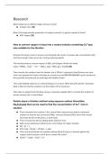 A level chemistry OCR B - Practical 12 detailed analysis &lpar;PAG 12&rpar;