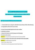 ATI Comprehensive Exit Exam 2026-2027&colon; 180 NGN Questions & Answers 100&percnt; Pass Guarantee&NewLine;&NewLine;