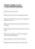 PROPHECY GENERAL ICU RN A&NewLine;V1 FINAL PREPARATION MANUAL