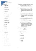 Final Exam Review MTH 098 SP2026