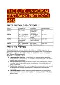 ELITE Pathophysiology Test Bank &vert; Advanced Clinical Q&A with Complete Rationales &lpar;2026&sol;2027&rpar;