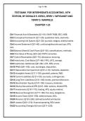TEST BANK  FOR INTERMEDIATE ACCOUNTING&comma; 18TH &NewLine;EDITION&comma; BY DONALD E&period; KIESO&comma; JERRY J&period; WEYGANDT AND &NewLine;TERRY D&period; WARFIELD&period;  &NewLine;CHAPTER 1-23 