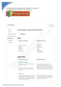 NURSING NRE 662 comp doc Documentation &sol; Electronic Health Record