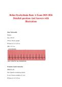 Relias Dysrhythmia Basic A Exam 2025-2026 &ndash; Detailed Questions and Answers with Illustrations