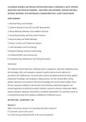CALIFORNIA GENERAL ELECTRICIAN CERTIFICATION EXAM &lpar;2 VERSIONS&rpar; &vert; LATEST VERIFIED&NewLine;QUESTIONS AND DETAILED ANSWERS &ndash; QUESTIONS AND ANSWERS &vert; VERIFIED AND WELL&NewLine;DETAILED ANSWERS &vert; PLUS RATIONALES &vert; GUARANTEED PASS &vert; LATEST EXAM UPDATE&NewLine;