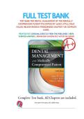Dental Management of the Medically Compromised Patient 9th Edition Test Bank &vert; Little