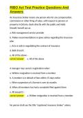 RIBO Act Test Practice Questions And Answers&period;docx&NewLine;&NewLine;