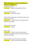 RIBO Regulations Exam Questions & Answers &lpar;Grade A&plus;&rpar;&period;docx&NewLine;&NewLine;