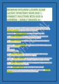 Michigan Builders License Exam 2026 &vert; Questions & Verified Answers