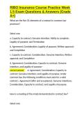 RIBO Insurance Course Practice Week 1&period;5 Exam Questions & Answers &lpar;Grade A&plus;&rpar;&period;docx&NewLine;&NewLine;