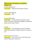IBAO Exam Questions & Answers &lpar;Grade A&plus;&rpar;&period;docx&NewLine;&NewLine;