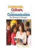 Language&comma; Culture&comma; and Communication 7th Edition by Bonvillain &vert; Test Bank&comma; Questions & Answers 2026&sol;2027
