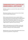 NURS 6531 Comprehensive Exam Test Bank&colon; Verified Questions & Answers &lpar;Graded A&plus; 2026&sol;2027&rpar;