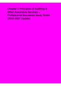 Chapter 2 Principles of Auditing & Other Assurance Services &ndash; Professional Standards Study Guide &lpar;2026&ndash;2027&rpar;