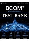 Test Bank &mdash; BCOM&colon; Business Communication&comma; 11th Edition &lpar;Lehman&comma; DuFrene & Walker&comma; 2023&rpar;&comma; Chapters 1-14 &vert; All Chapters Covered&NewLine;