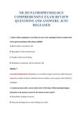 NR283 EXAM BUNDLE QUESTIONS WITH VERIFIED ANSWERS