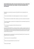 NEW GENERATION &lpar;NGN&rpar; NCLEX RN EXAM 2026 ACTUAL EXAM TEST BANK 500 QUESTIONS AND CORRECT DETAILED ANSWERS WITH RATIONALES&NewLine;