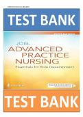 Test Bank for Advanced Practice Nursing&colon; Essential Knowledge for Role Development&comma; 5th Edition by Lucille A&period; Joel - Comprehensive Exam Prep & Study Guide