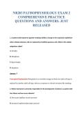 NR283 EXAM BUNDLE QUESTIONS WITH VERIFIED ANSWERS
