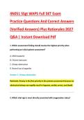4N051 SSgt WAPS Full SKT Exam &NewLine;Practice Questions And Correct Answers &NewLine;&lpar;Verified Answers&rpar; Plus Rationales 2027 &NewLine;Q&A &vert; Instant Download Pdf
