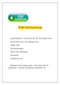 NURS 5461 Final Exam Study Guide 2026 &vert; Nursing Management & Exam Review