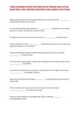 TSPBE PLUMBING INSPECTOR PRACTICE SET BRAND NEW ACTUAL EXAM WITH 100&percnt; VERIFIED QUESTIONS AND CORRECT SOLUTIONS&NewLine;